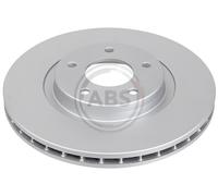 Front Set 2x Brake Discs A.B.S. 17581 for Daimler/Jaguar Super Eight/XK Serie/XJ