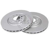 Front Set 2x Brake Discs A.B.S. 17594 for Jeep/Alfa Romeo Cherokee/Giulietta/Spi