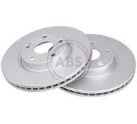 Front Set 2x Brake Discs A.B.S. 17608 for Toyota Verso/Avensis/Auris/Corolla (06