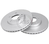 Front Set 2x Brake Discs A.B.S. 17636 for Mazda 5/3/Axela/Premacy (05-21)