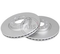 Front Set 2x Brake Discs A.B.S. 17637 for Mazda 5/3/Axela (08-21)