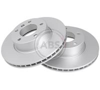 Front Set 2x Brake Discs A.B.S. 17662 for BMW 1 & 3 Series, Z (E89)