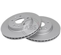 Front Set 2x Brake Discs A.B.S. 17707 for Suzuki/Fiat SX4/Sedici (06-15)