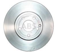 Front Set 2x Brake Discs A.B.S. 17738 for Mercedes E- (W211) (03-09)