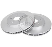 Front Set 2x Brake Discs A.B.S. 17841 for Toyota/Lexus Harrier/RX (05-13)