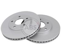 Front Set 2x Brake Discs A.B.S. 17847 for Chevrolet HHR (06-11)
