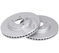 Front Set 2x Brake Discs A.B.S. 17889 for Nissan Pulsar/Juke/Qashqai/X-Trail (07
