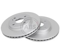 Front Set 2x Brake Discs A.B.S. 17938 for Mazda MX5/2 (07-21)