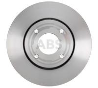 Front Set 2x Brake Discs A.B.S. 17954 for Mitsubishi/Smart Colt/Forfour (04-13)