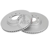 Front Set 2x Brake Discs A.B.S. 18003 for Mazda 6 (07-13)