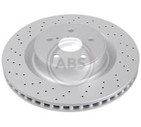 Front Set 2x Brake Discs A.B.S. 18014 for Lexus ISF (07-13)
