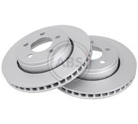 Front Set 2x Brake Discs A.B.S. 18018 for Jeep/Dodge Compass/Liberty/Cherokee/Ni