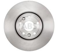 Front Set 2x Brake Discs A.B.S. 18086 for Renault Grand Scenic/Scenic (05-08)