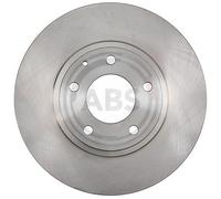 Front Set 2x Brake Discs A.B.S. 18092 for Mazda MPV (02-06)