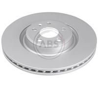 Front Set 2x Brake Discs A.B.S. 18098 for Audi/Porsche A5/A7/A6/Q5/A4/Macan (08-