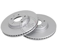 Front Set 2x Brake Discs A.B.S. 18216 for Mazda 6/CX5 (12-21)