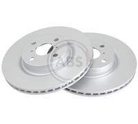 Front Set 2x Brake Discs A.B.S. 18542 for Toyota Vitz/Yaris (17-21)