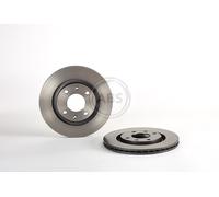 Front Set 2x Brake Discs BREMBO 09.4987.21 for Citroen/Peugeot Berlingo/Xsara/Xa