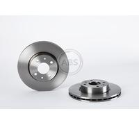 BREMBO 2x Brake Discs Vented Front Axle Braking Fits Alfa Romeo 164 Fiat Lancia