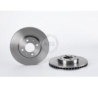 Front Set 2x Brake Discs BREMBO 09.5568.10 for Volvo 800 (92-97)