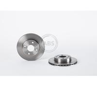 BREMBO 2x Brake Discs Vented Front Axle Braking Fits Daihatsu Applause Charade