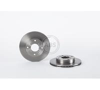 Front Set 2x Brake Discs BREMBO 09.6905.10 for Suzuki Swift/Cultus (89-01)