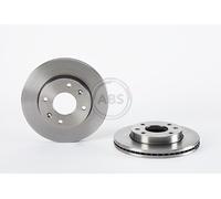 Front Set 2x Brake Discs BREMBO 09.9555.20 for Hyundai/Kia Matrix/Lavita/Elantra