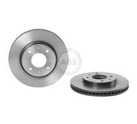 Front Set 2x Brake Discs BREMBO 09.A148.41 for Mitsubishi Lancer/Galant (99-11)