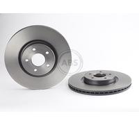 Front Set 2x Brake Discs BREMBO 09.A728.11 for Ford/Volvo Focus/Grand Tourneo Co
