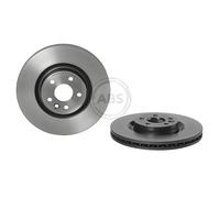 Front Set 2x Brake Discs BREMBO 09.C207.11 for Jaguar/Land Rover E-Pace/Discover
