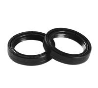 Front Shock Absorber Fork Damper Oil Seal and Cover Compatible with SENDA 50R DRD PRO 2005-2011(2pcs oil seal)