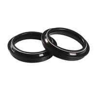 Front Shock Absorber Fork Damper Oil Seal and Cover Compatible with SENDA 50R DRD PRO 2005-2011(2pcs dust cover)