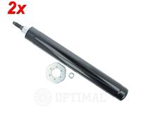 Front Shock Absorber OPTIMAL 2x Fits HOLDEN Astra VAUXHALL Cc 91-01 344067