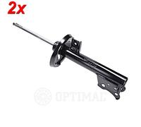 Front Shock Absorber OPTIMAL 2x Fits MERCEDES W168 97-04 1683201230