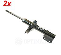 Front Shock Absorber OPTIMAL 2x Fits RENAULT Twingo II 07-14 8200367895