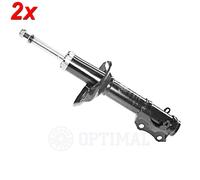 Front Shock Absorber OPTIMAL 2x Fits SEAT Arosa VW Caddy II 94-05 6N0413031H