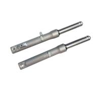 Front Shock Absorber Silver Hydraulic Compatible with LEAD 110 NHX110 SCR110 2008-2010(Drum brakes)