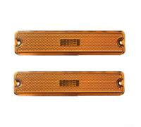 Front Side Marker Light Housing Set for Jeep For Wrangler YJ Models 1987 1995 2PCS Mudguard Turn Signal Lamp
