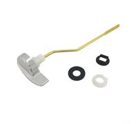 Front Side Mount Toilet Lever Handle Compatible with For TOTO Toilet Tank Models Using Square Mounting Holes