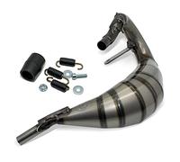 Front silencer X-FIGHT, stainless steel for Fantic Motor Enduro 50 / Motard 50 / Competition/Performance