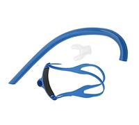 Front Snorkel Breathing Tube, Frontal Centre Mount Swim Snorkeling Gear for Lap Swimming Diving Training Unisex's Detachable Focus Tube Equipment with Silicone Mouthpiece Strap Headband