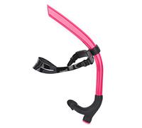 Front Snorkel, Detachable Breathing Tube for Diving Training, Men's Adult & Junior Junior Swimmers Training Equipment(Pink)