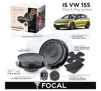 Focal IS VW 155 Inside Series Direct Fit Volkswagen 6.1 Inch Component Speakers
