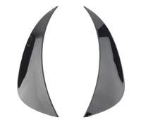 Front Splitter Spoiler ABS Car Front Bumper Air Vent Outlet Cover Trim For Benz C-Class W205 C200 C300 C400 2015 2016 2017 2018 Lower Lip