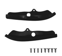 Front Splitter Spoiler For Dodge For Challenger For R/T For Scat For Pack 2015-2022 Front Bumper Car Lip Splitter Spoiler(Black)