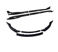 Front Splitter Spoiler Full Body Kits Fast Aero Bumper Lip Rear Diffuser Sdie Skirts Spoiler Tuning For Tesla For Model 3 Y 2017-2024(MY set a)