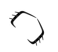 Front Spoiler 2Pcs For For Fiesta MK8 ST For Line 2017-2020 Front Wind Knife Car Front Bumper Side Spoiler Lip Splitter Diffuser Front Bumper Lip Spoiler