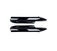 Front Spoiler 2Pcs Front Bumper Side Splitter Cover Lip For BMW 3 Series E90 E91 320i 330i Tech 2005-2012 Fog Lamp Air Vent Intake Spoiler Front Bumper Lip(Gloss Black 05-08)