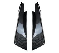 Front Spoiler Body Kit 1Pair For BMW E90 E91 LCI For For 3-Series 2009 2010 2011 2012 2013 Car Front Bumper Lip Corner Splitters Spoiler Decoration(Carbon Look)