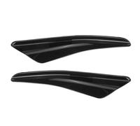 Front Spoiler Body Kit 2pcs Car Front Bumper Side Spoiler Canard Splitter Wing For VW For Golf MK8 GTI GTD R For 2020-2022(Glossy Black)